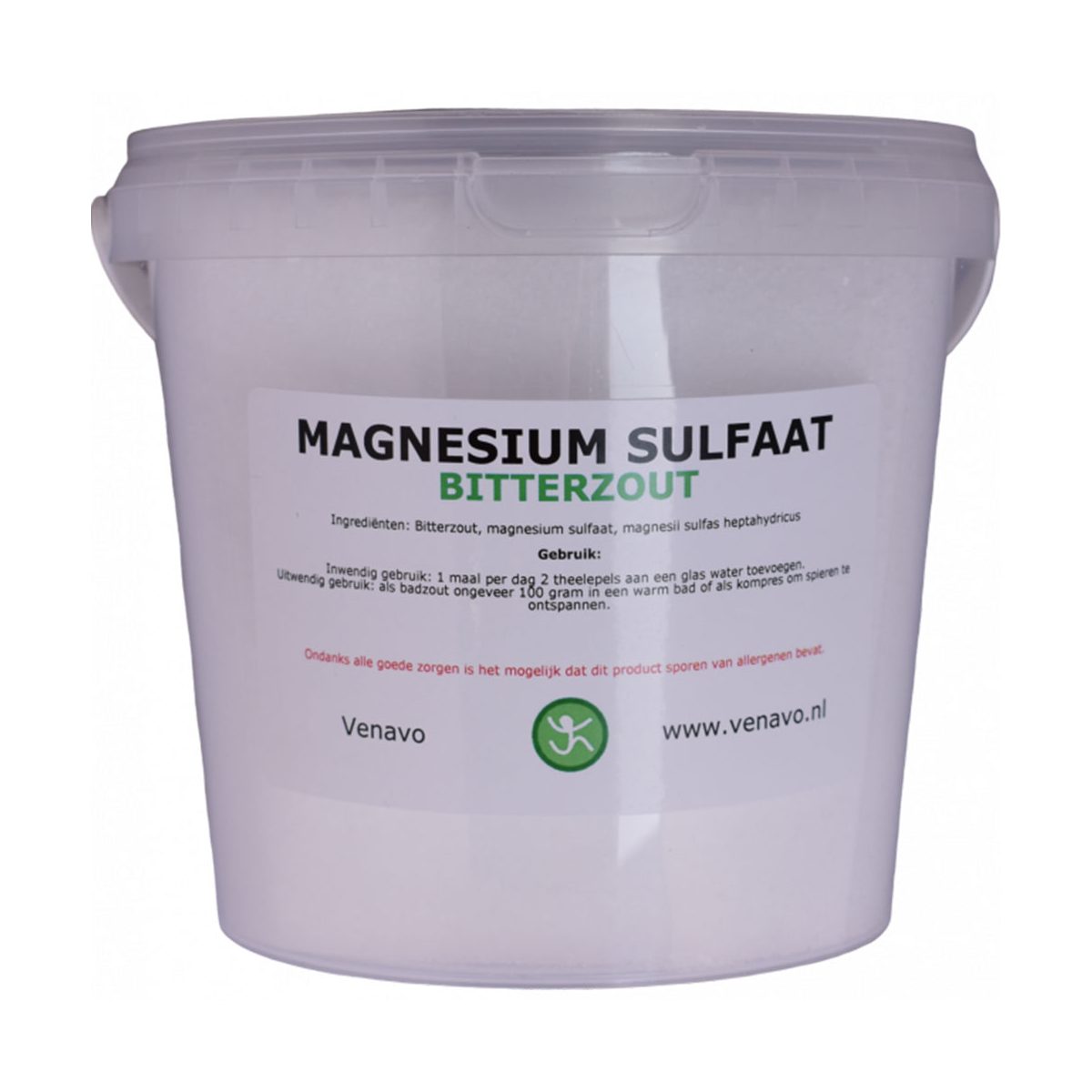 Epsom zout – Magnesiumsulfaat - Bitterzout
