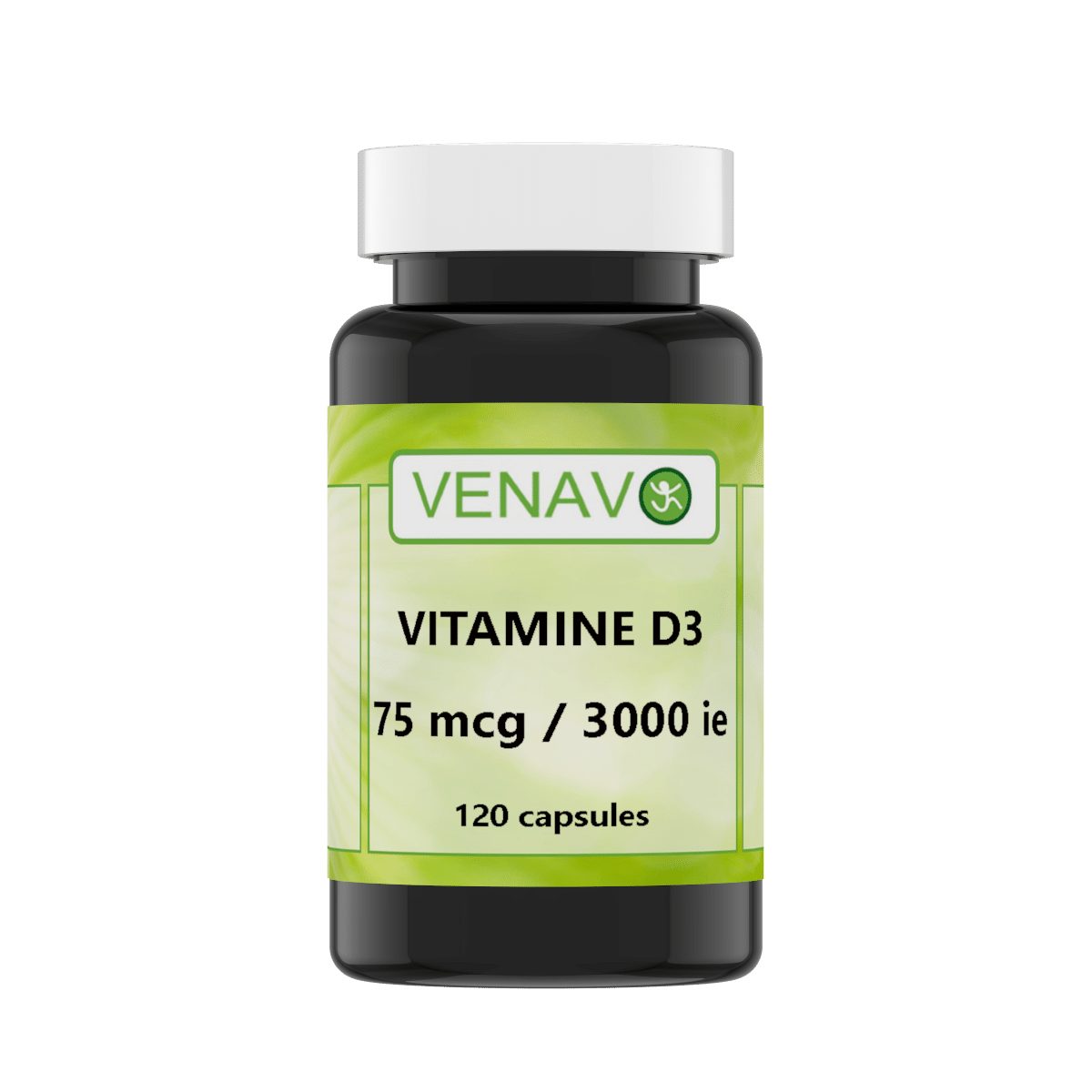 Vitamine D3 75 mcg / 3000 ie 120 capsules