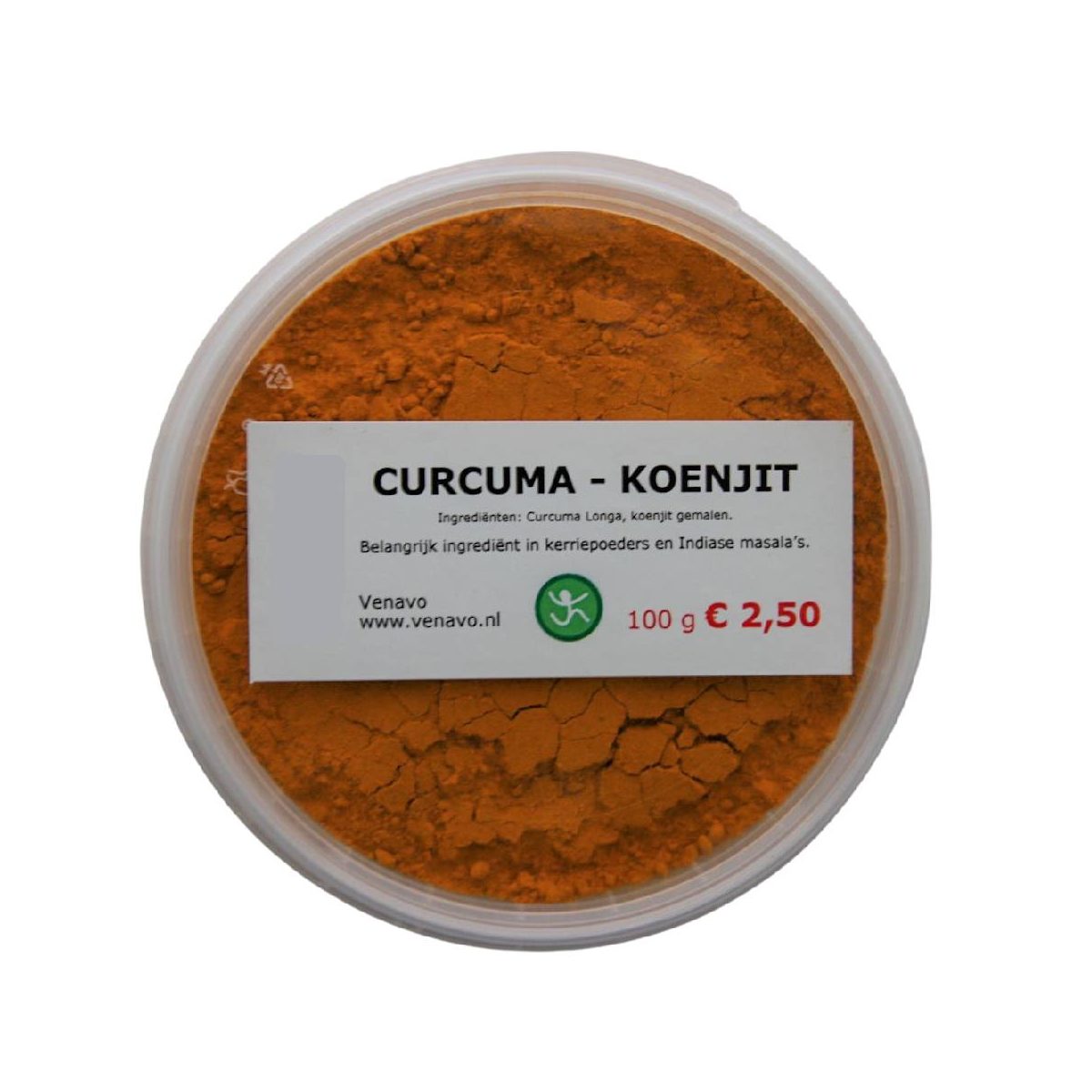 Koenjit curcuma gemalen